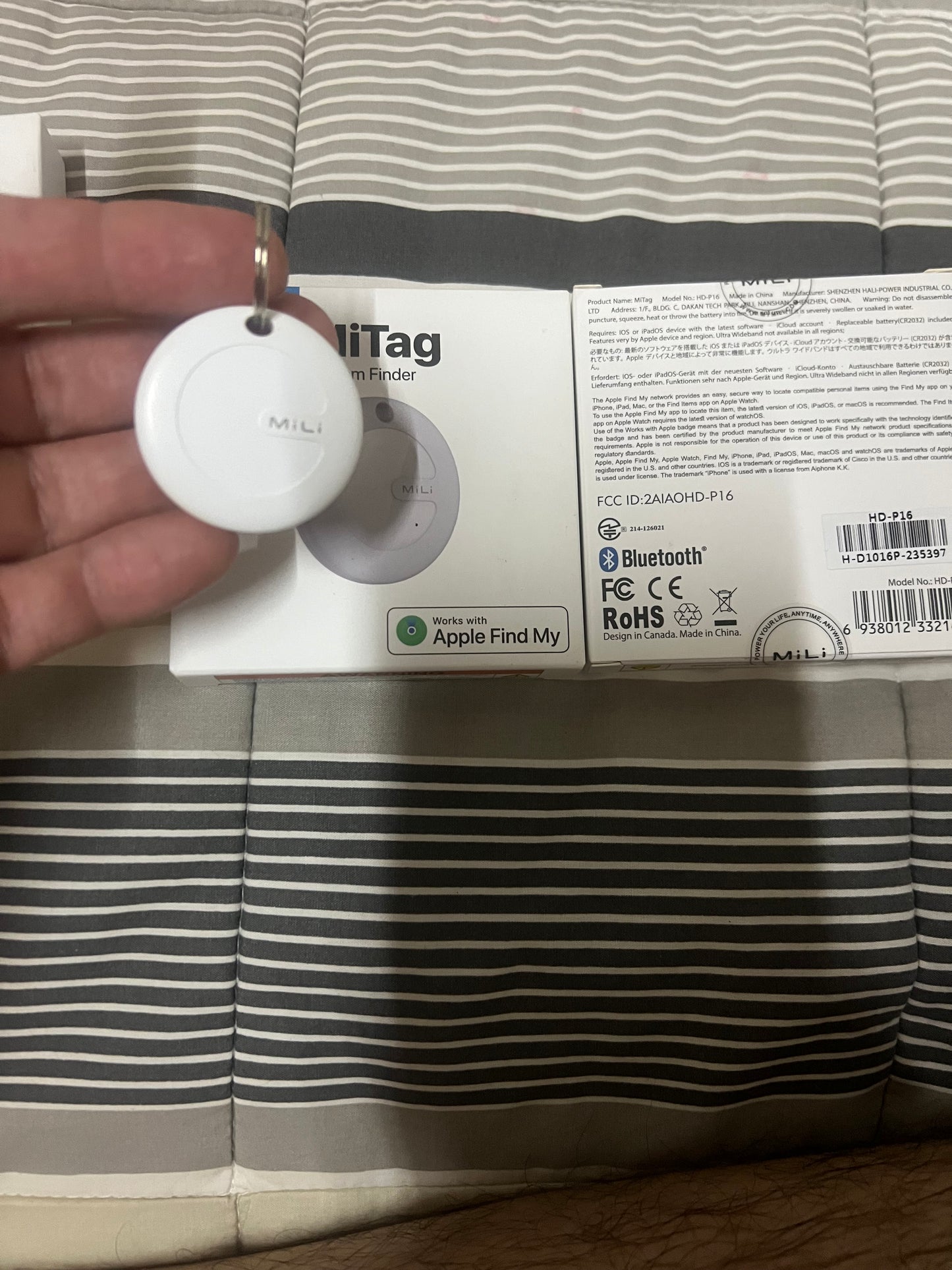 Localizador MILI Mitag