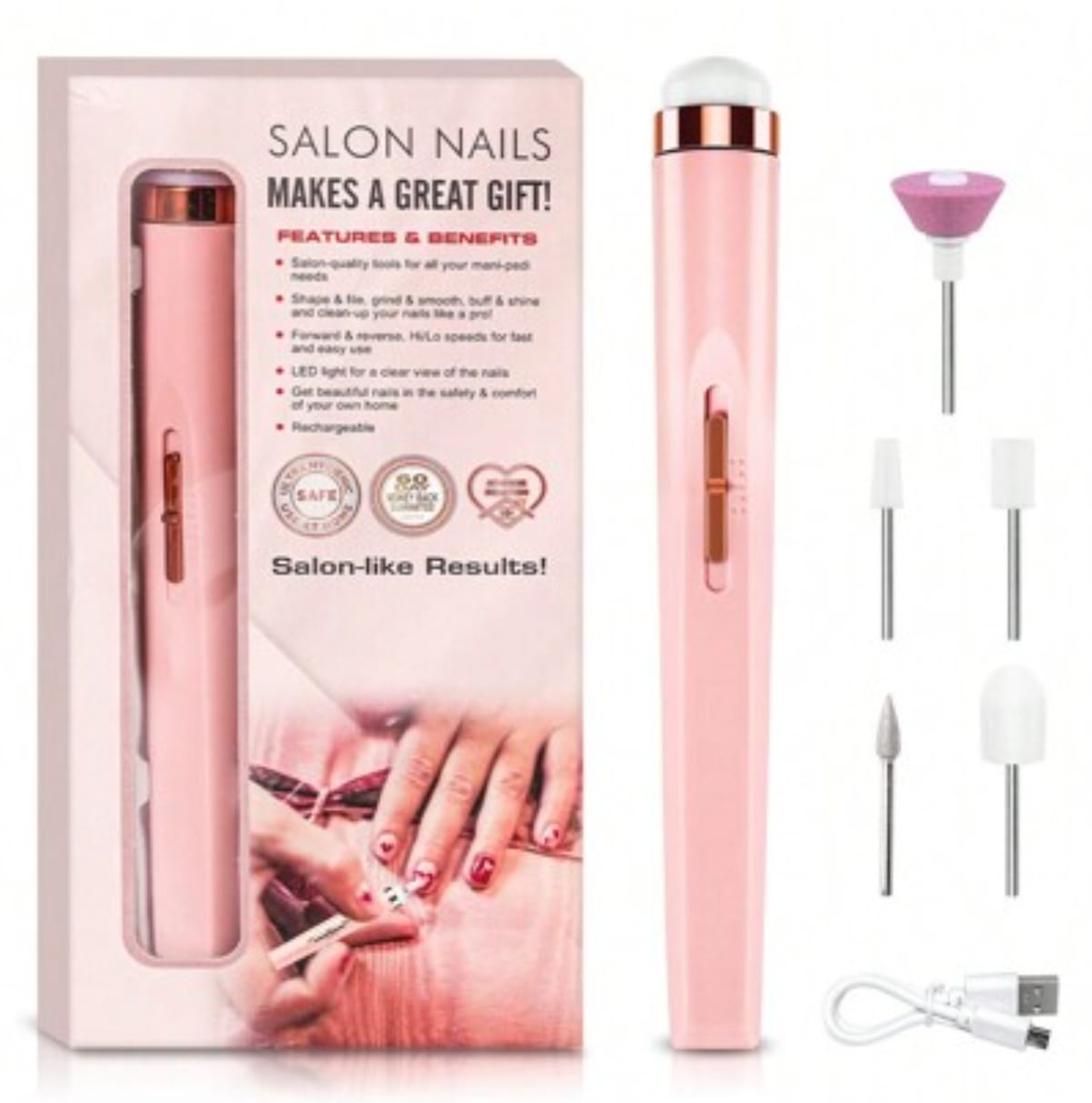 PULIDOR DE UÑAS RECARGABLE