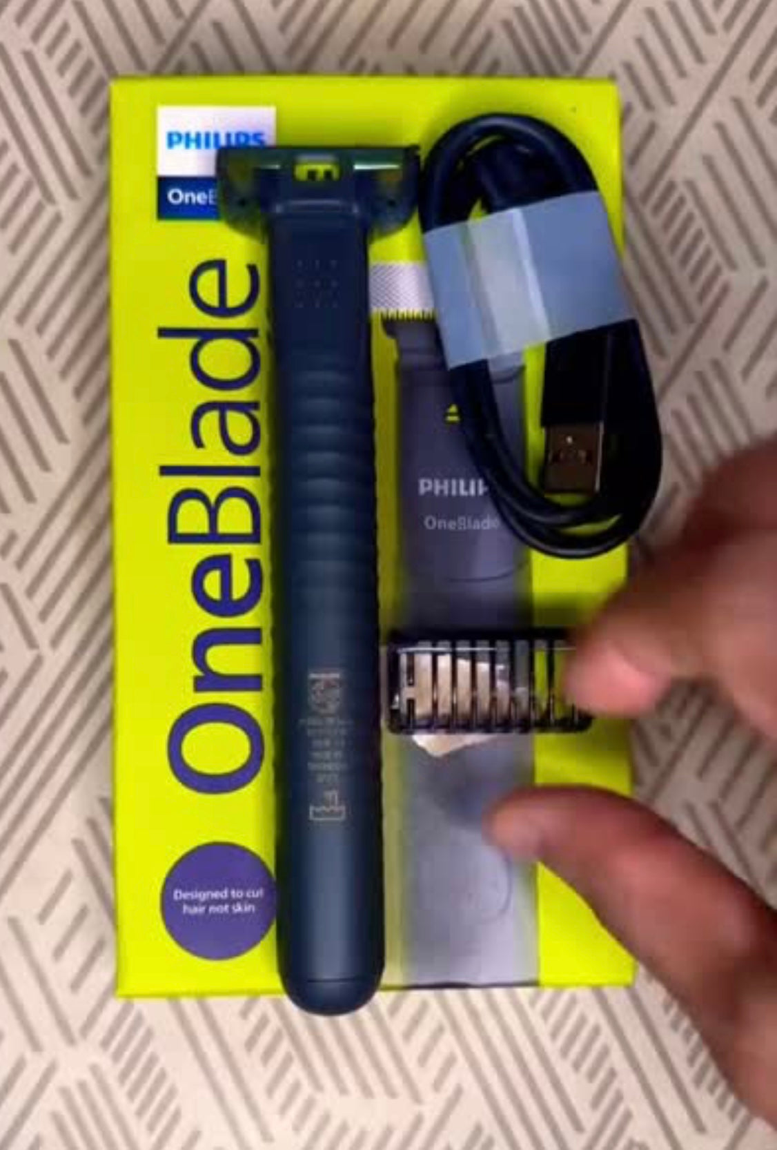 💈 Philips OneBlade – Afeitadora y recortadora todo en uno