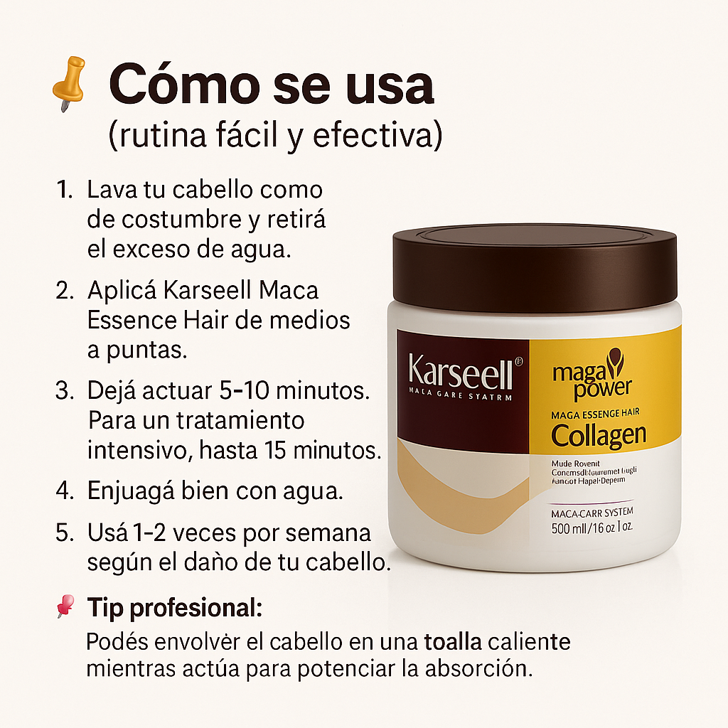 El tratamiento que revive tu cabello desde la primera aplicación + Envío Gratis 😱🔥